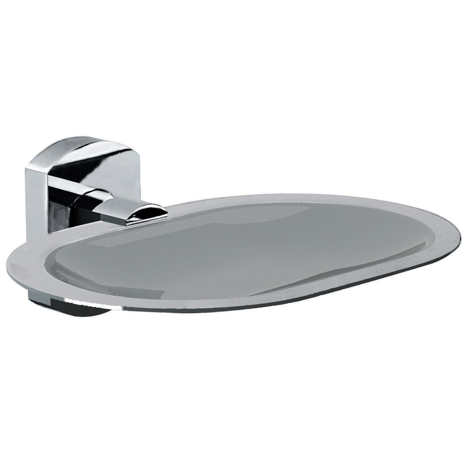Edera Plus fixed soap holder by GEDY
