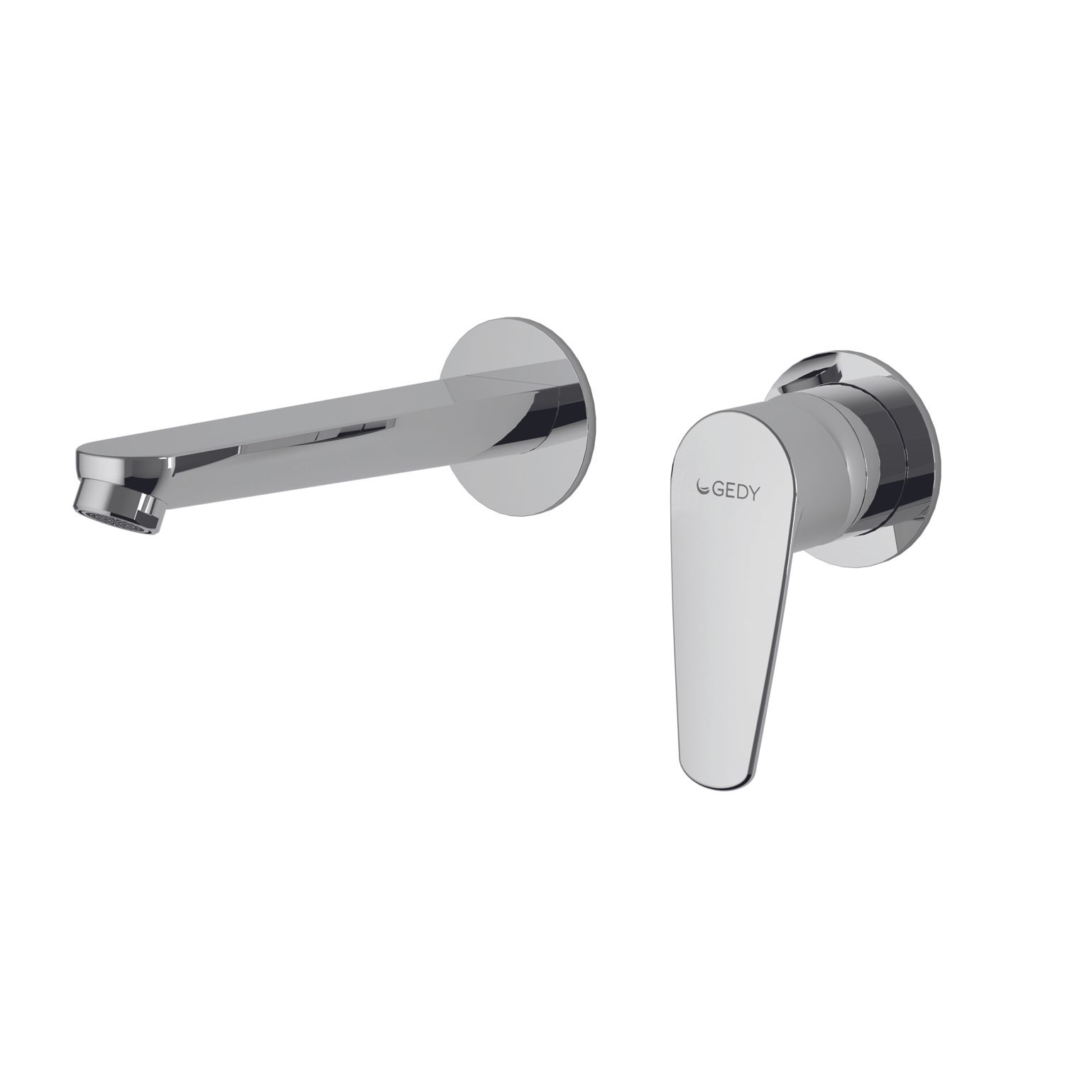 Como wall-mounted washbasin mixer by GEDY