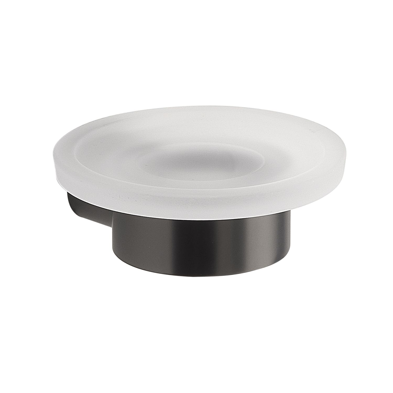 Pirenei soap holder gun metal (pvd plated) by GEDY
