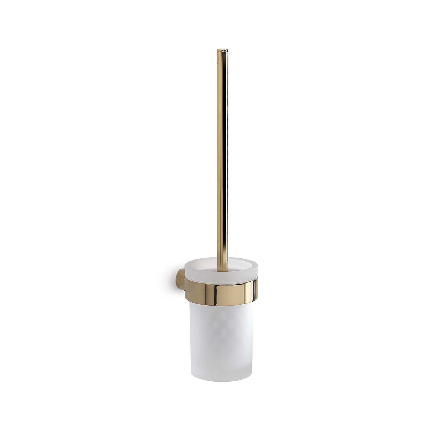 Pirenei wall toilet brush holder gold (pvd plated) by GEDY