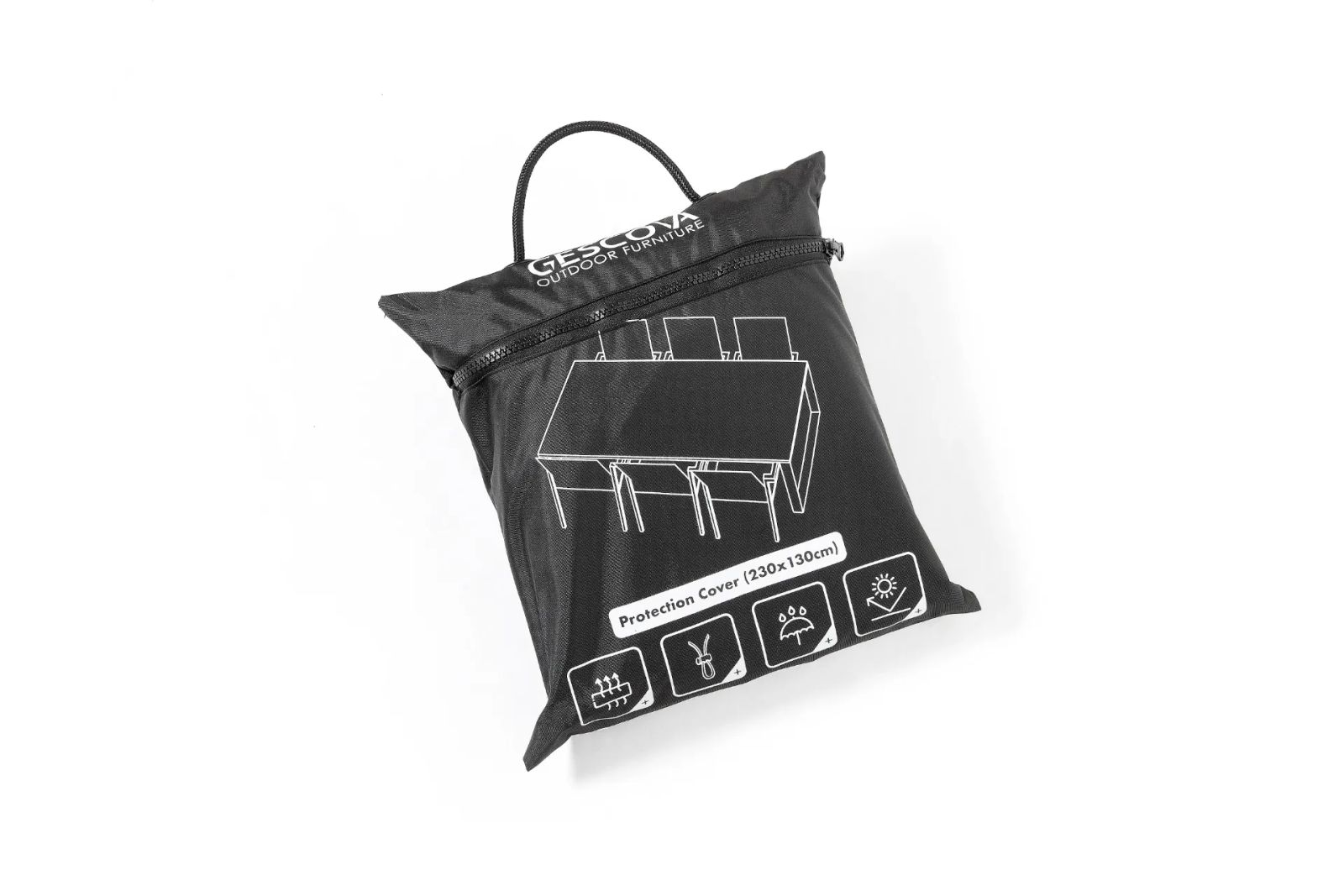 Avenatti 1 seat silv grey 105x105 protection cover by Gescova