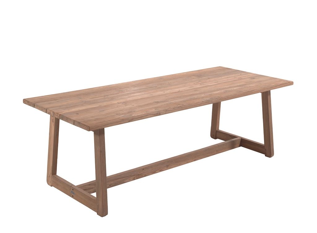 Ibiza dining table 250x100 recycled teak by Gescova