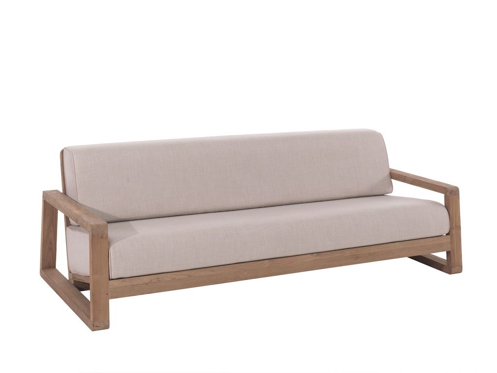 London 3-seat recycled teak by Gescova