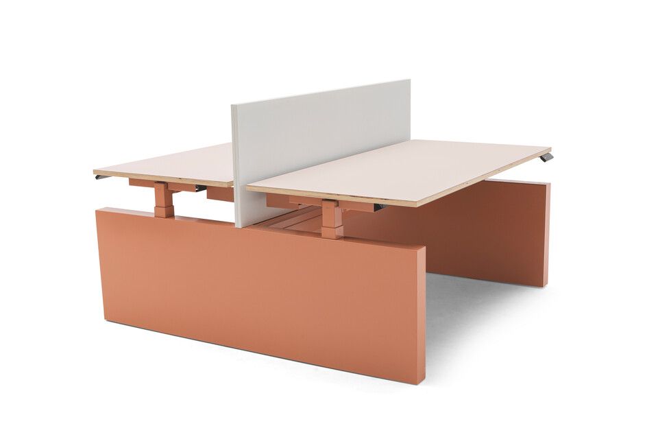 TMNL dual workstation by Gispen
