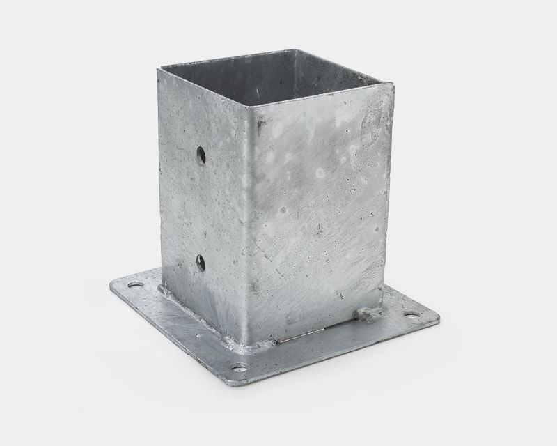 Support Base for Wooden Posts by GRIGLIATI BALDASSAR