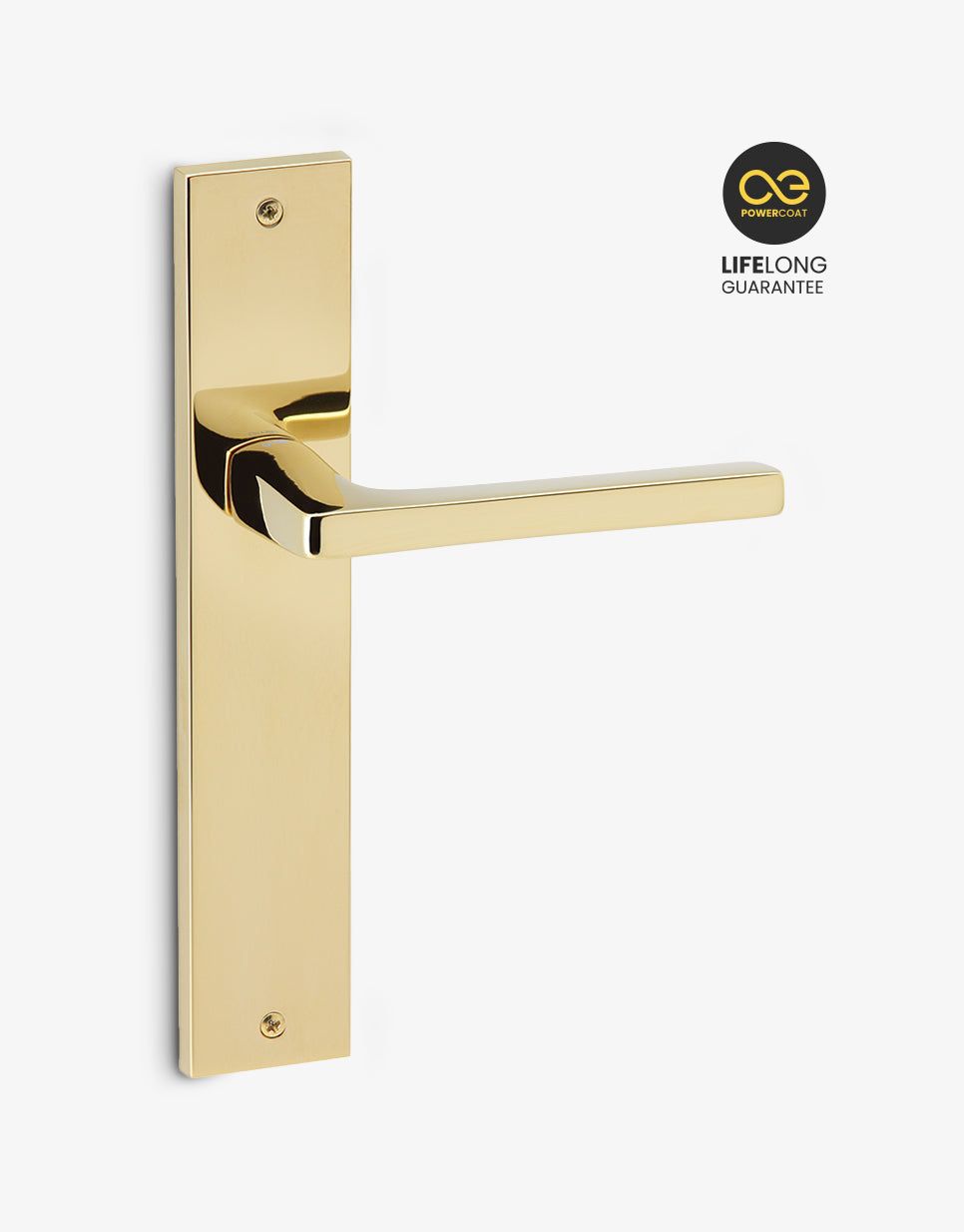 Juego de manillas con placa rectangular Log.gic by Groel