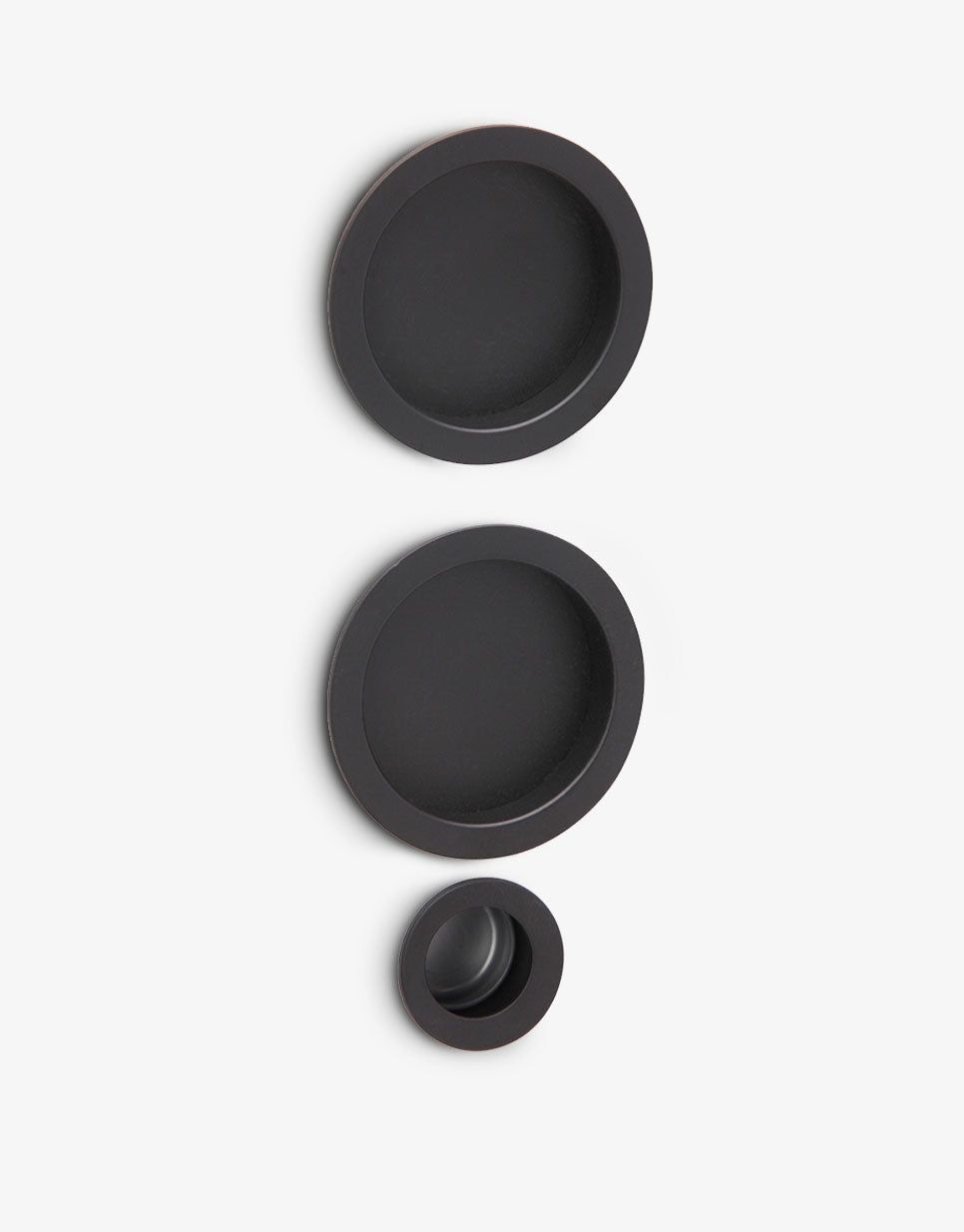 Kit rond de porte coulissante sans serrure by Groel
