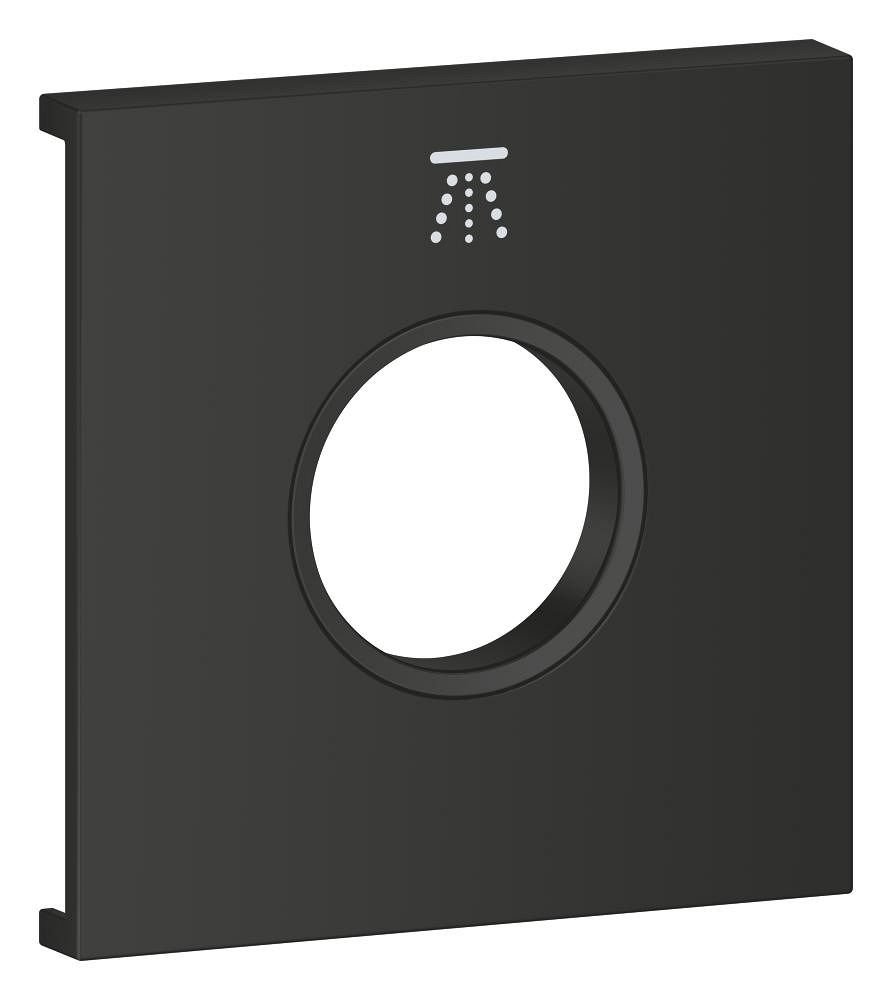 Exchangeable metal plate with symbol "head shower 3" by Grohe