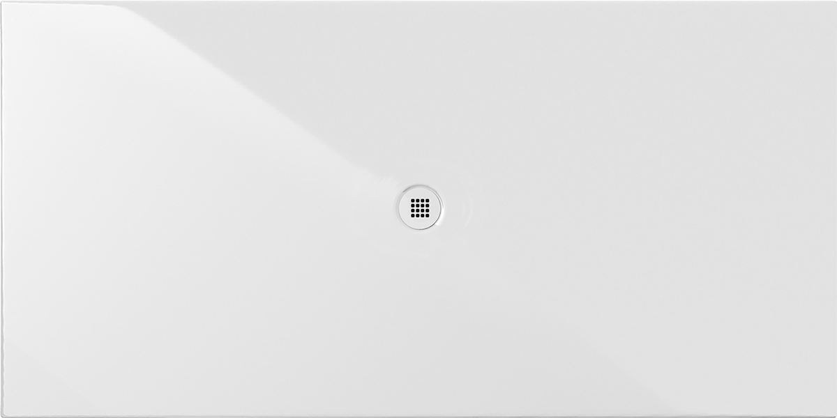 Shower tray H2 200 x 100 46201009 by GSI ceramica