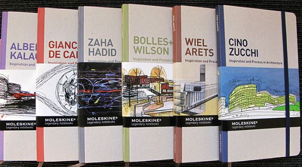 HABIMAT - Il block notes degli architetti: Moleskine serie Inspiration And Process In Architecture by HABIMAT