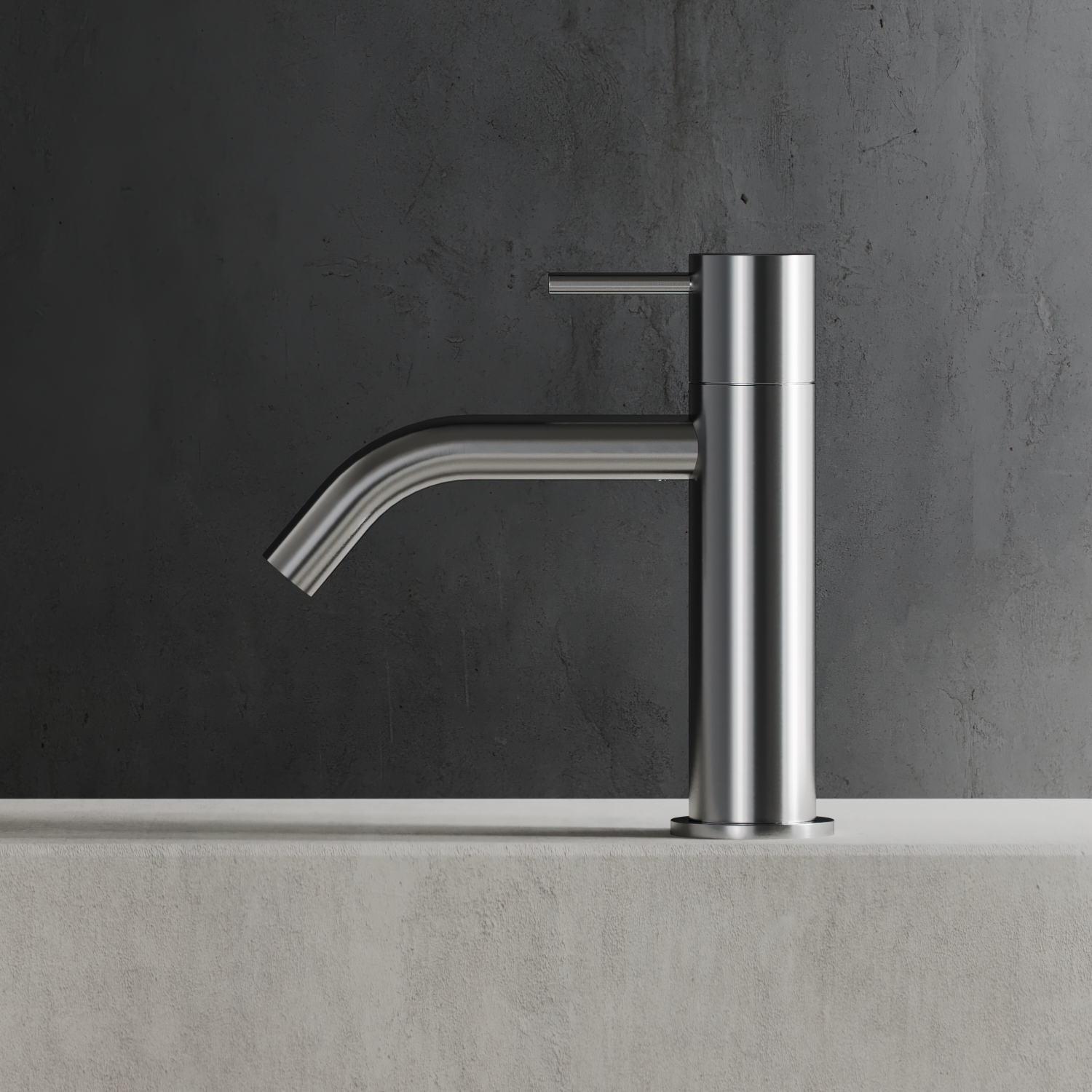 Curve Spout Single Lever Basin Tap 1 Water C35.0002 by Hapa Design