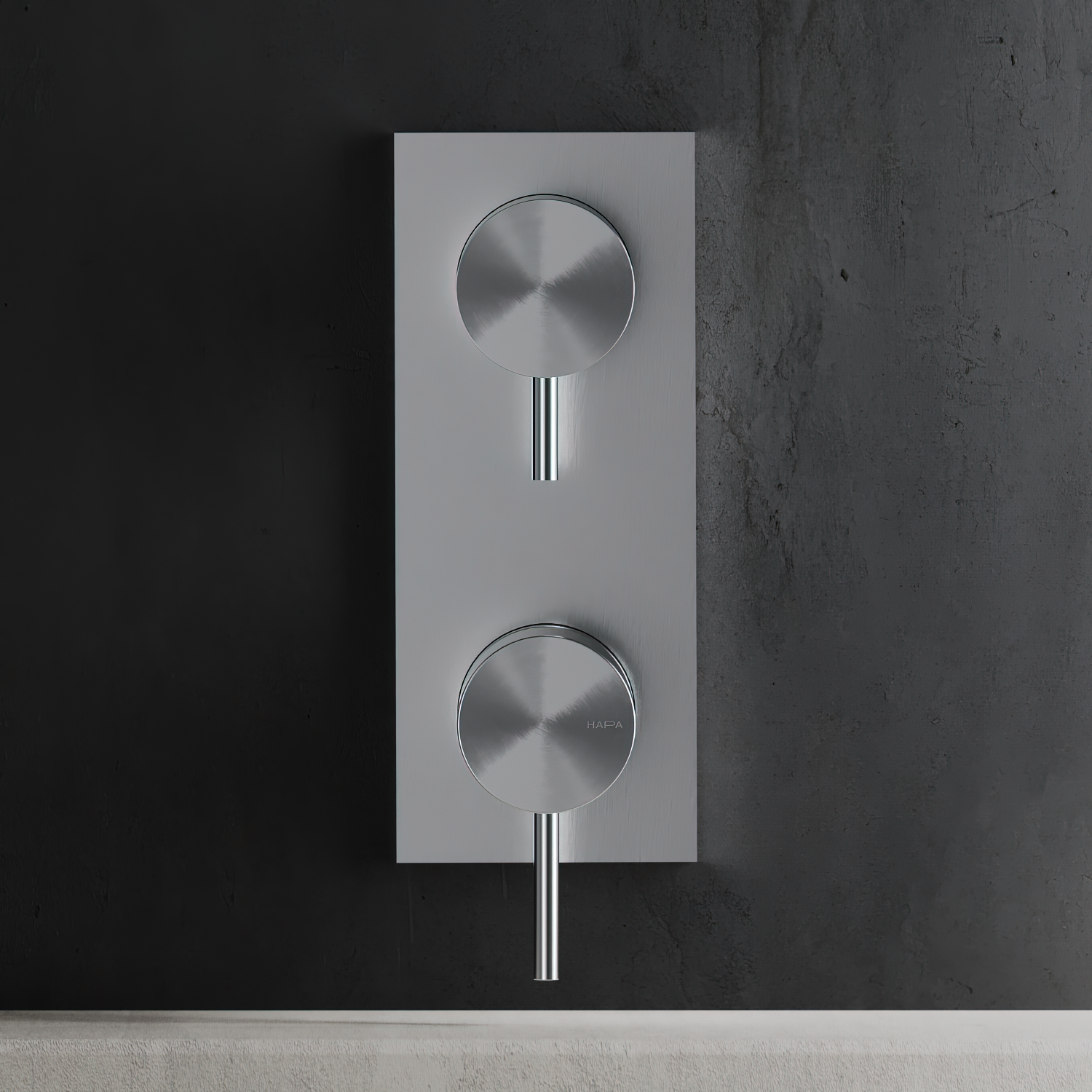Concealed Single Lever 2/3 Outlets EUR C35.0049 - C35.0053 by Hapa Design