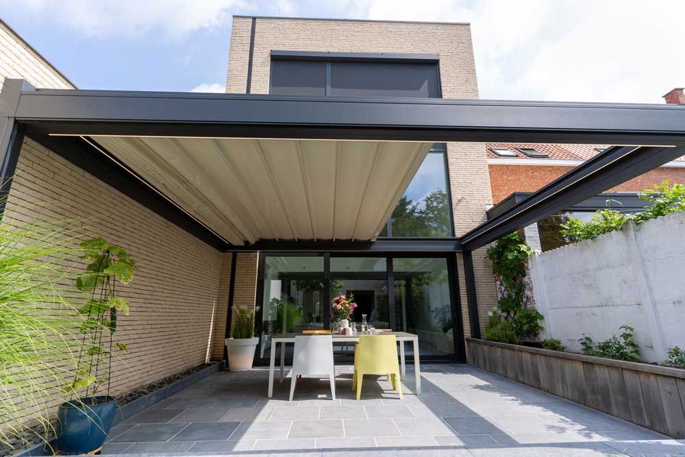 Terrasoverkappingen met vouwdoek | Harol  by Harol