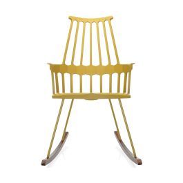 Comback Rocking Chair Yellow/Wood by Heal's
