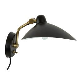 Milton Wall Lamp Black by Heal's