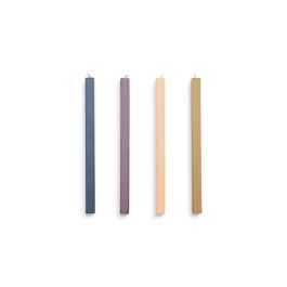 Square Candle Dark Set of 4 by Heal's