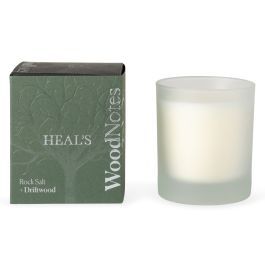 Woodnotes Rock Salt & Driftwood Scented Glass Candle by Heal's