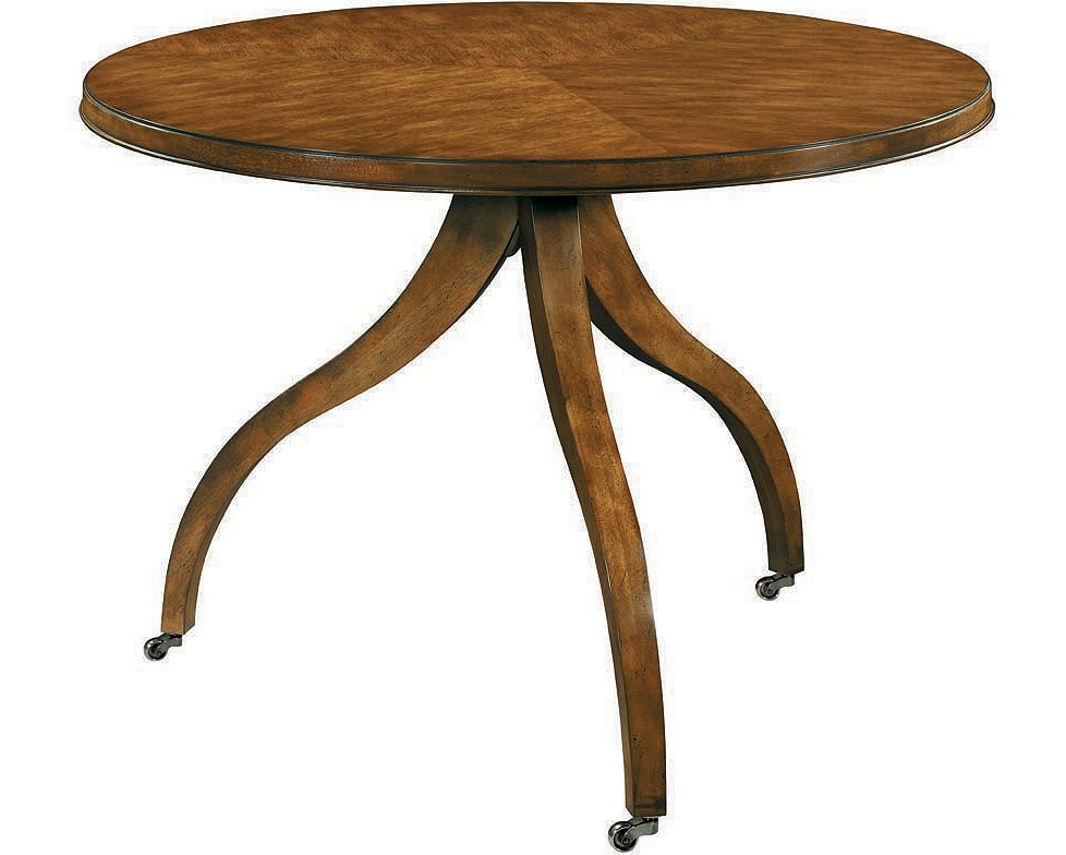 Ingold 3 Leg Pedestal Base-Mahogany by Hickory Chair
