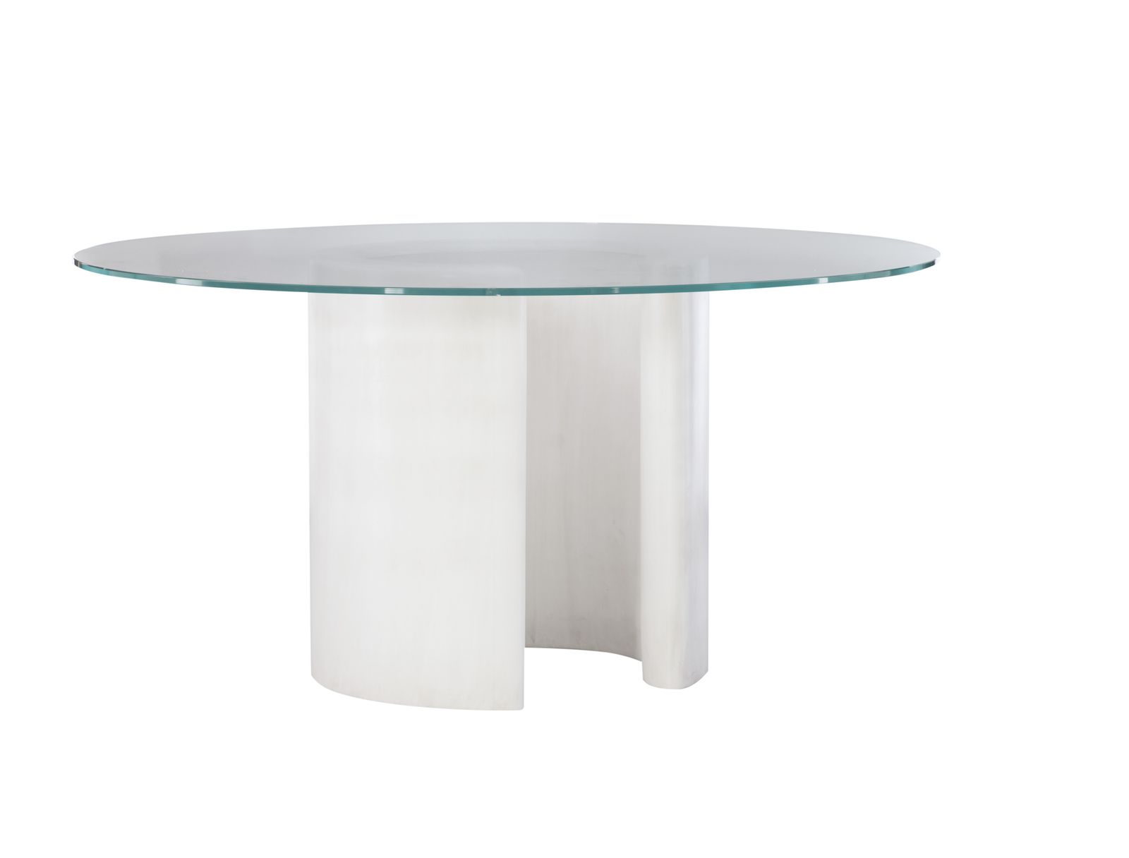 Ray Dining Table With 48" Dia Glass by Hickory Chair