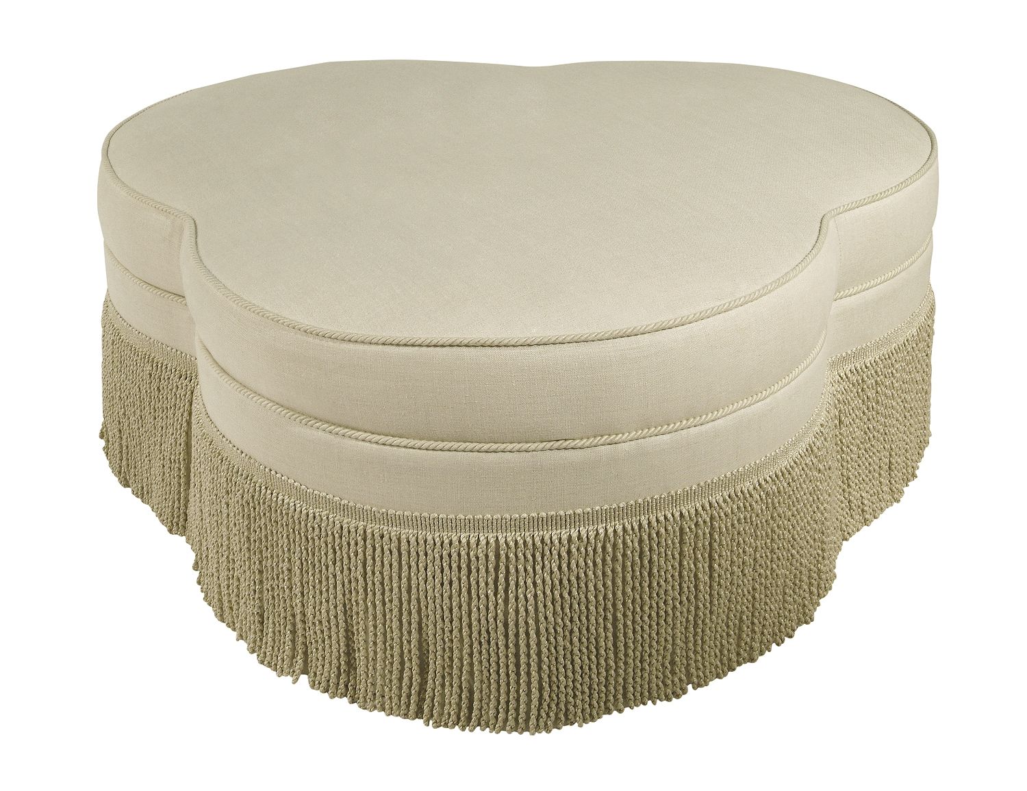 Cloverleaf Ottoman by Hickory Chair
