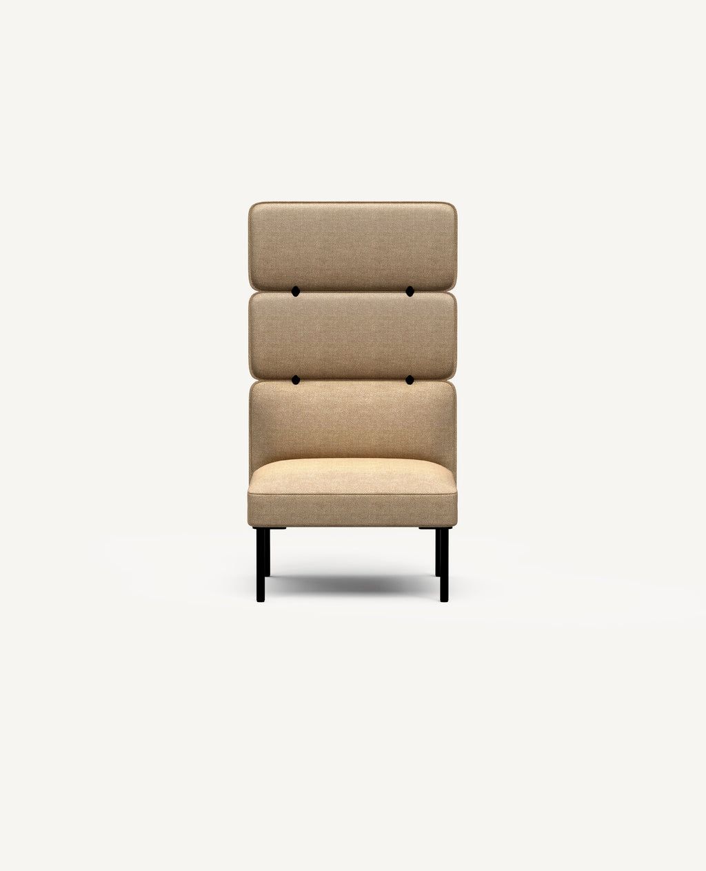 Adapt Lounge Chair, Highback - No Arms by Hightower