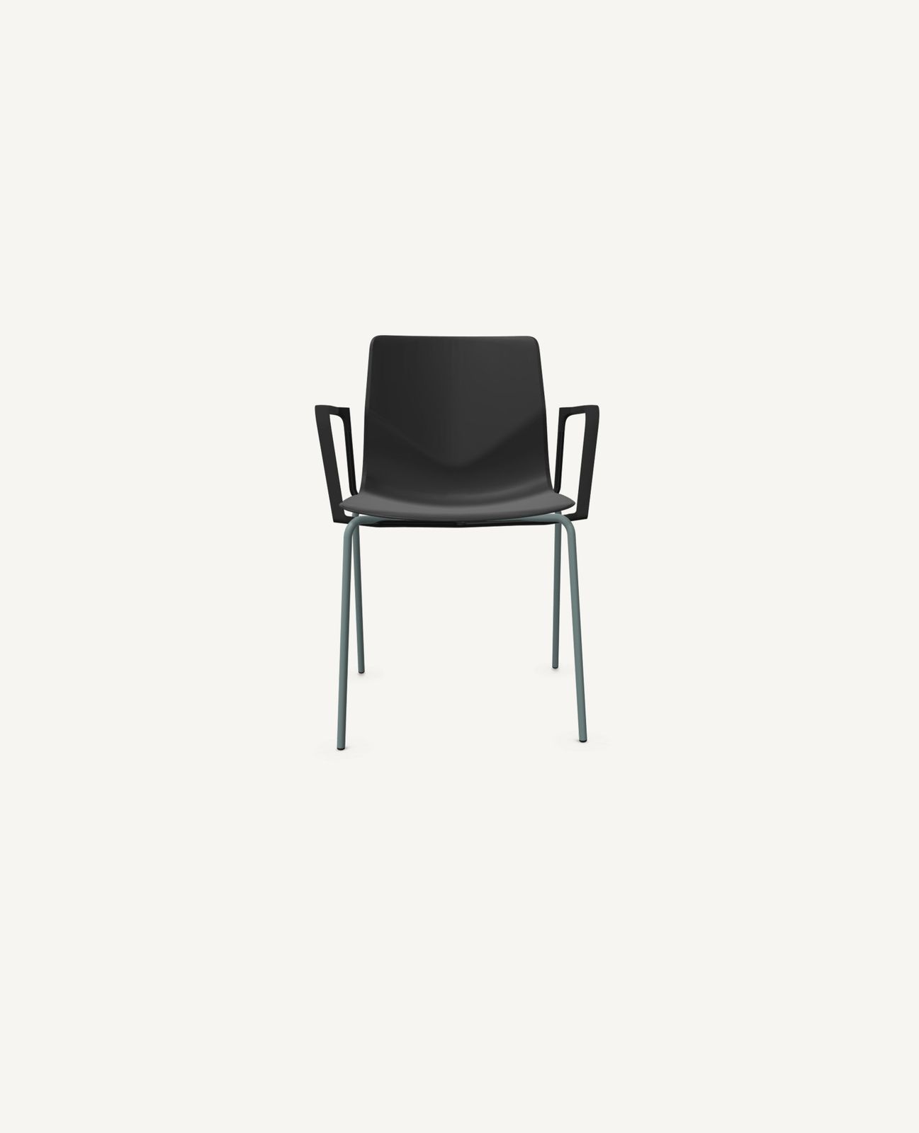 FourSure® Chair, 4 Leg Base - with Arms by Hightower