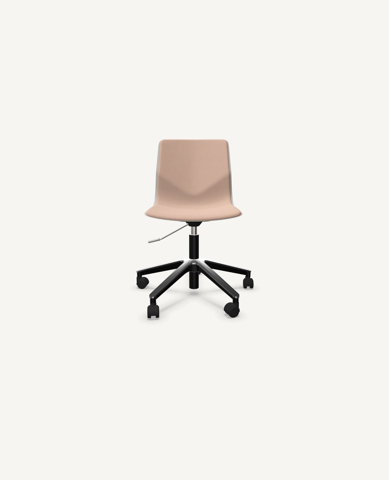 FourSure® Wheeler Chair, Swivel Base - Upholstered Interior by Hightower