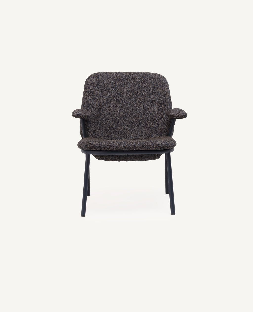 Lana Lounge Chair with Arms, Metal - Highback by Hightower