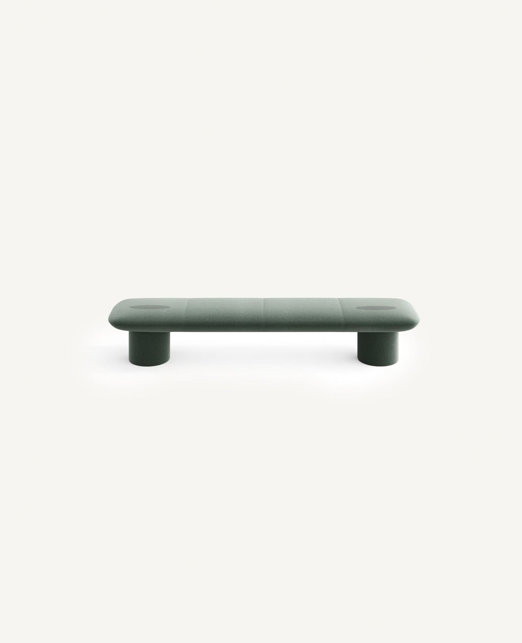 Levels Bench, Low Height, 95" Width - Double Connection by Hightower