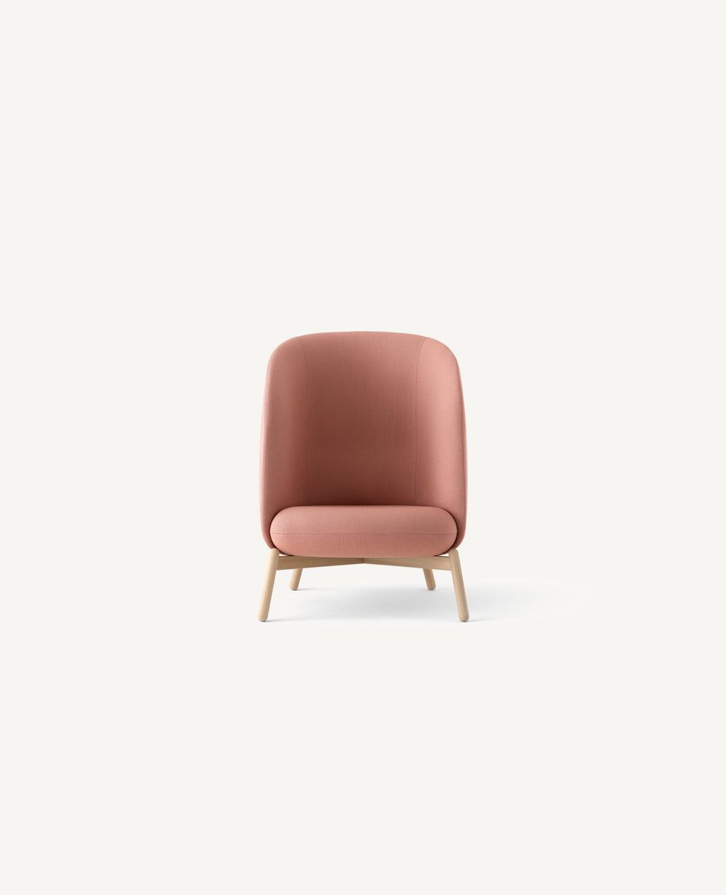 Nest Easy Lounge Chair - Wood Base by Hightower