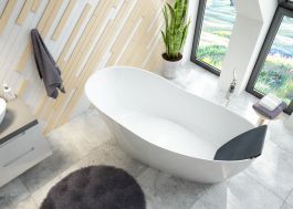 Namur Lounge Oval freistehend by Hoesch