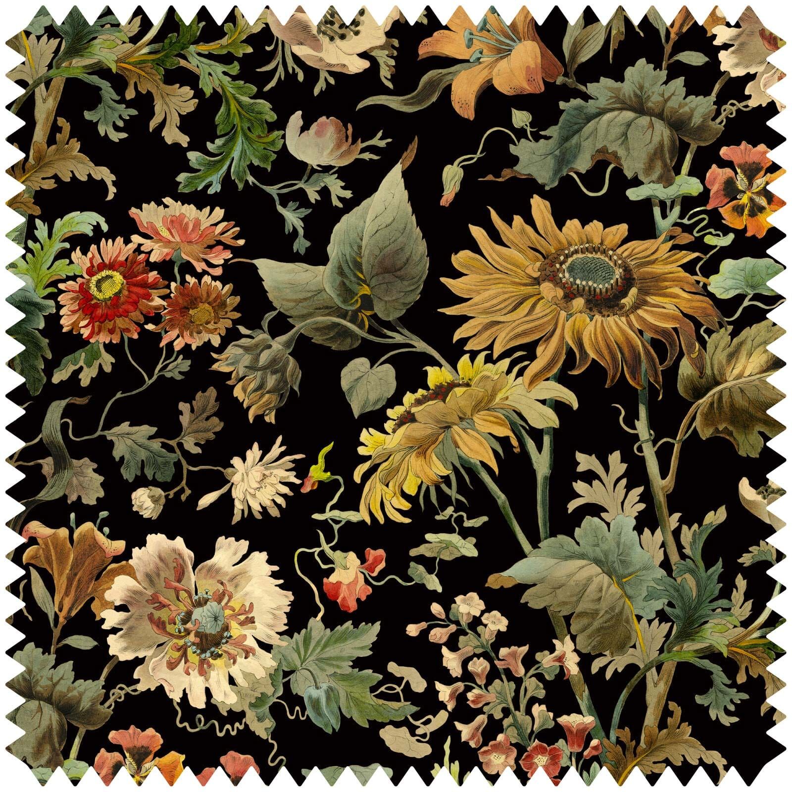 AVALON Velvet - Noir by House of Hackney