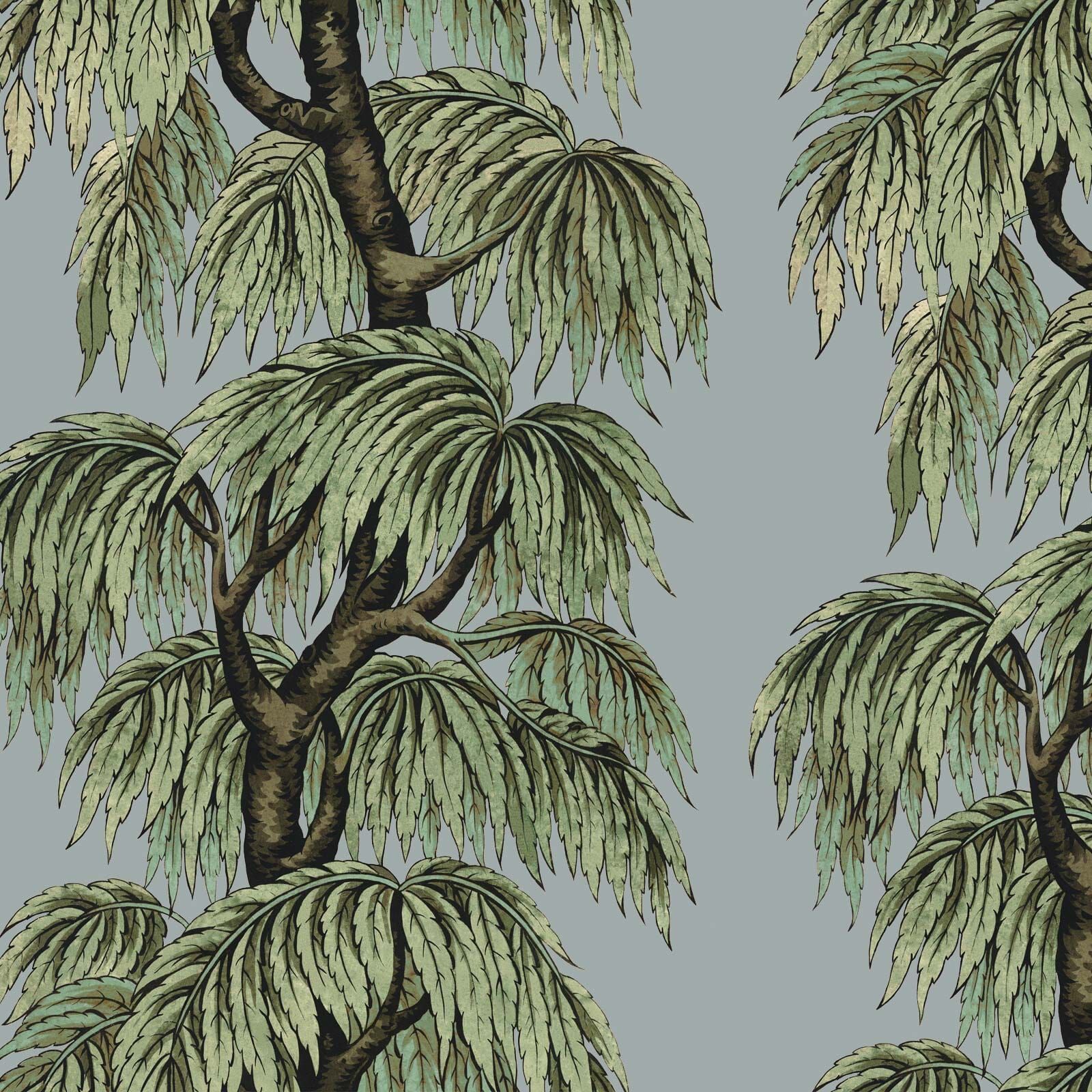 BABYLON Wallpaper Dove / Willow by House of Hackney