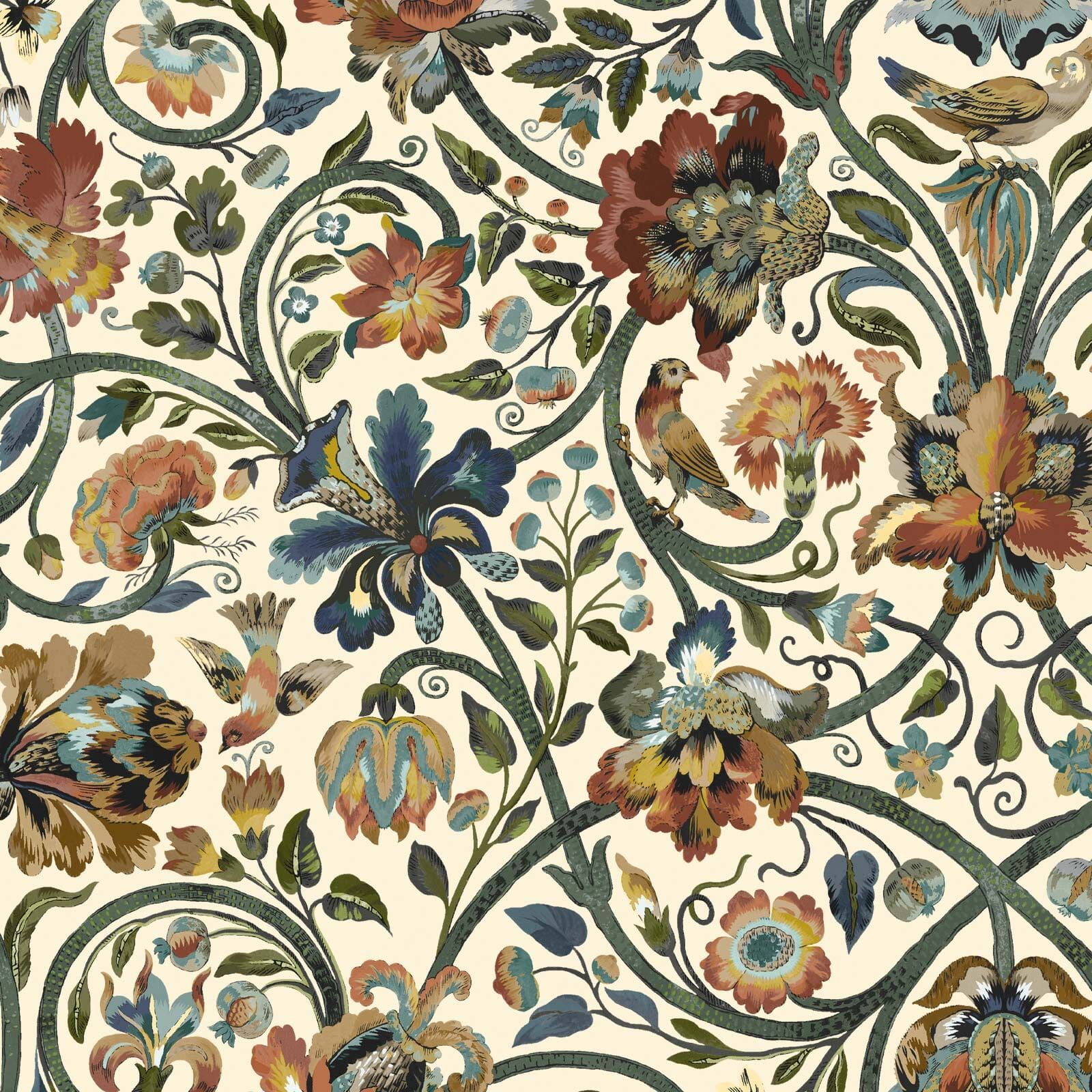 GAIA Wallpaper - Ecru by House of Hackney