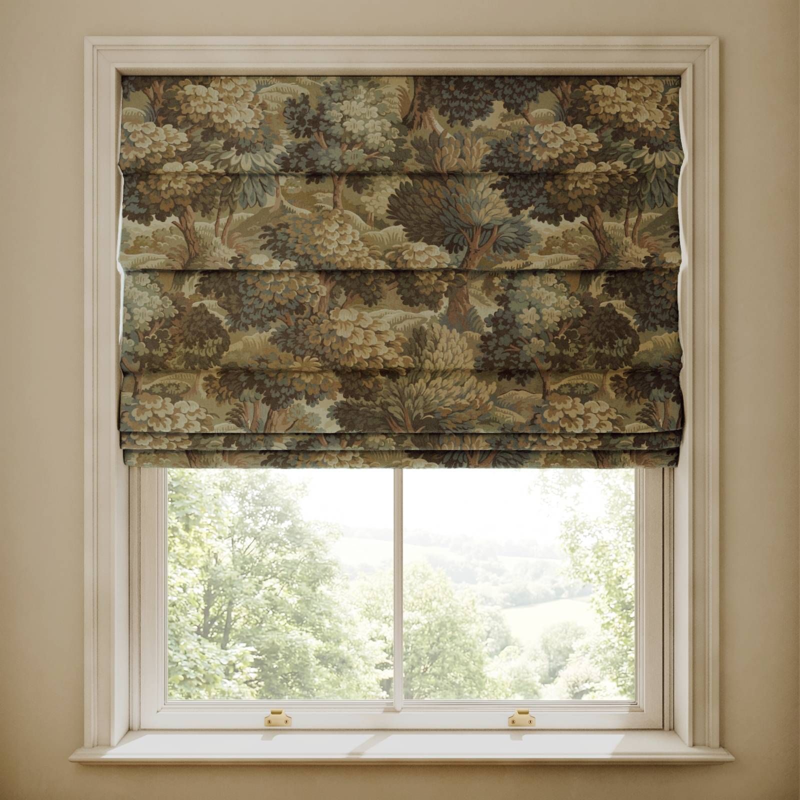 NEMOR Cotton Linen Blind - Bronze by House of Hackney