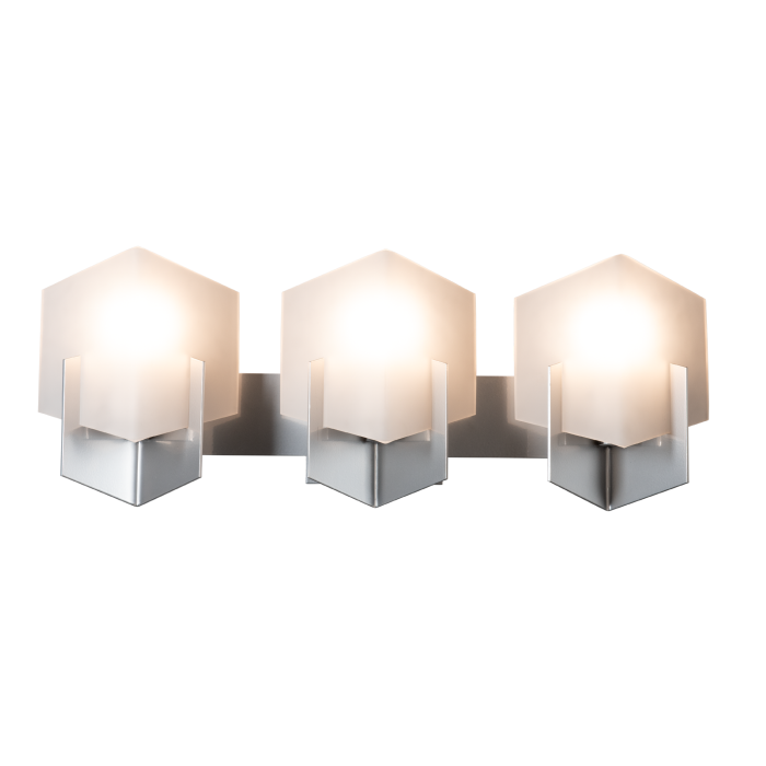 Prisma 3-Light Bath Sconce by Hubbardton Forge