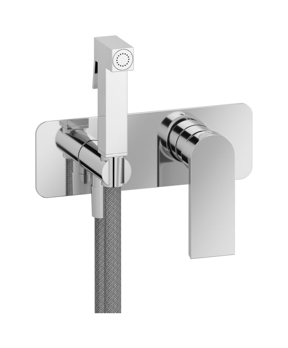 K3 K3706CC - Exposed parts for bidet spray complete with mixer by IB