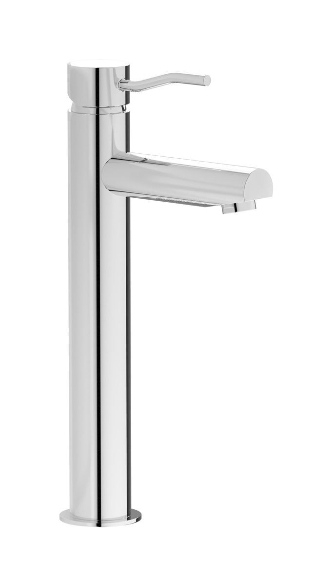 Kusasi KU202CC - Tall monohole washbasin mixer complete with drain by IB