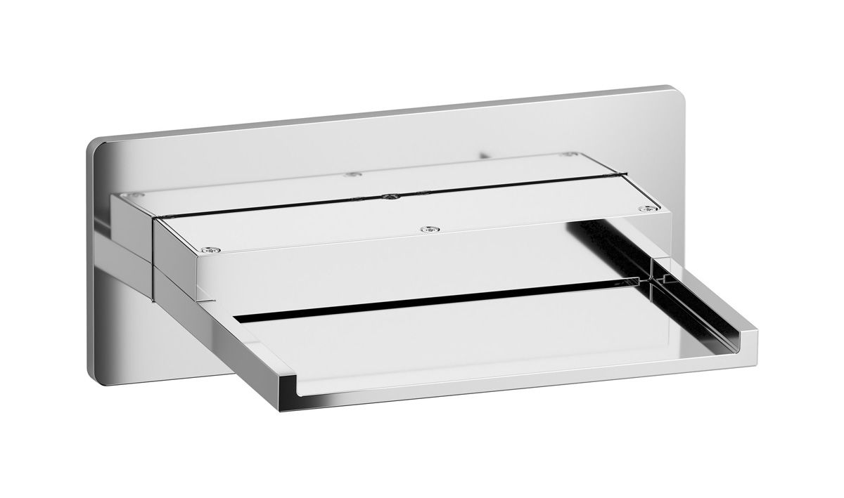 Rubacuori RU318CC - Built in wall mounted waterfall spout by IB