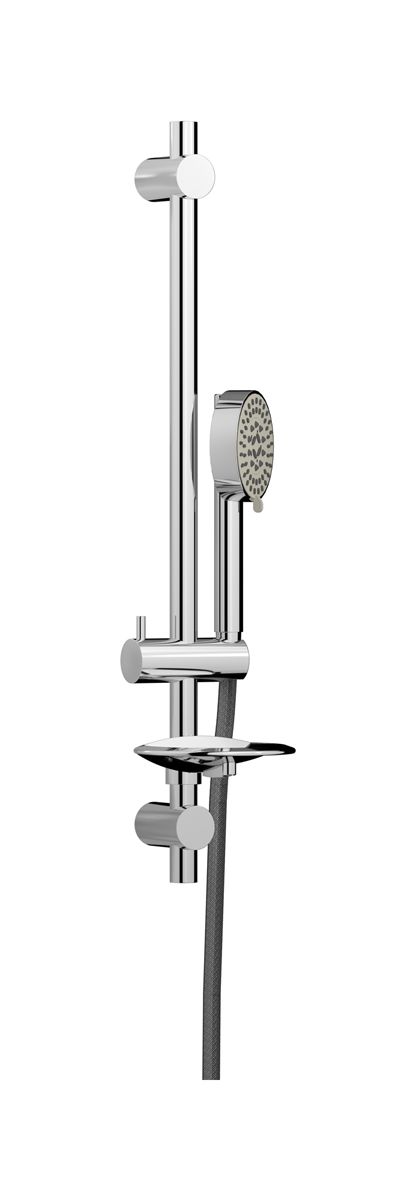 Shower Rails SH101CC - Multifunction shower rail with soap holder by IB