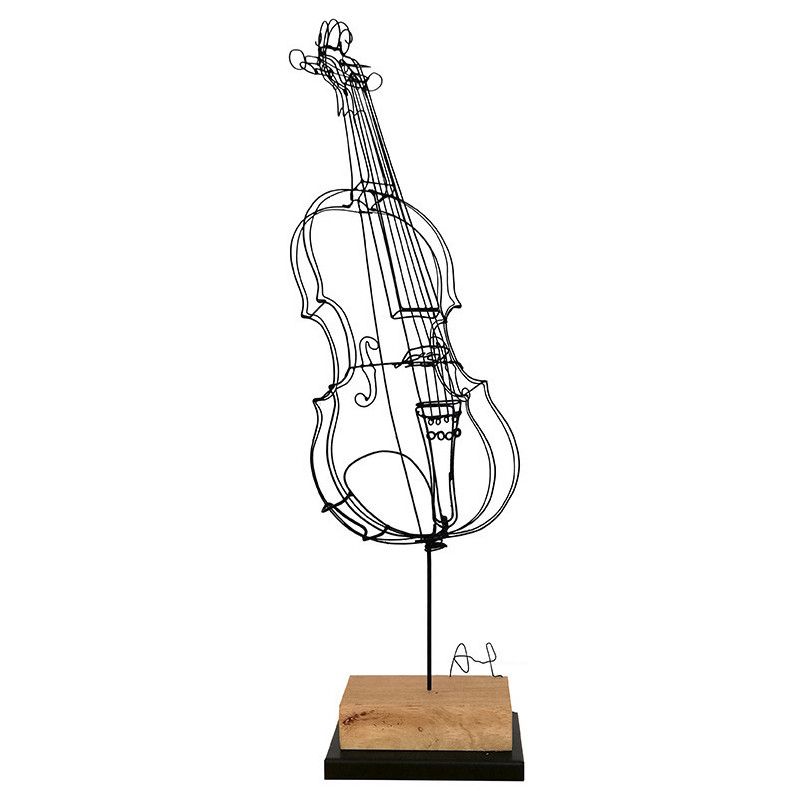 VIOLIN sculpture by ICI ET LÀ