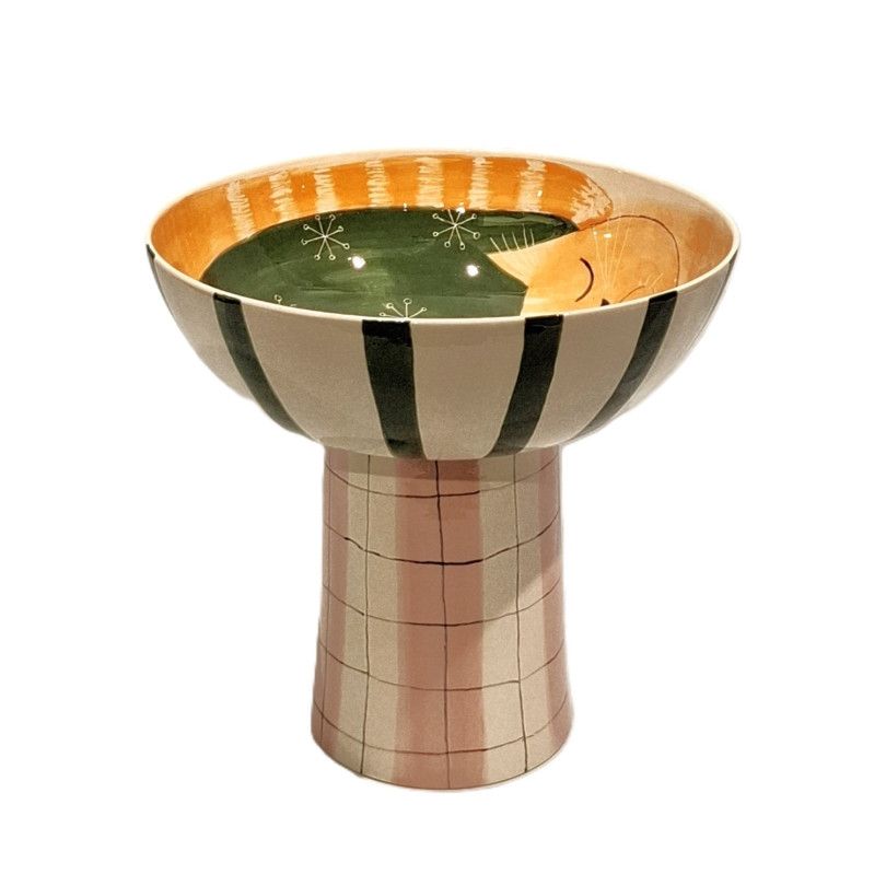 GUSPI CAT footed bowl by ICI ET LÀ