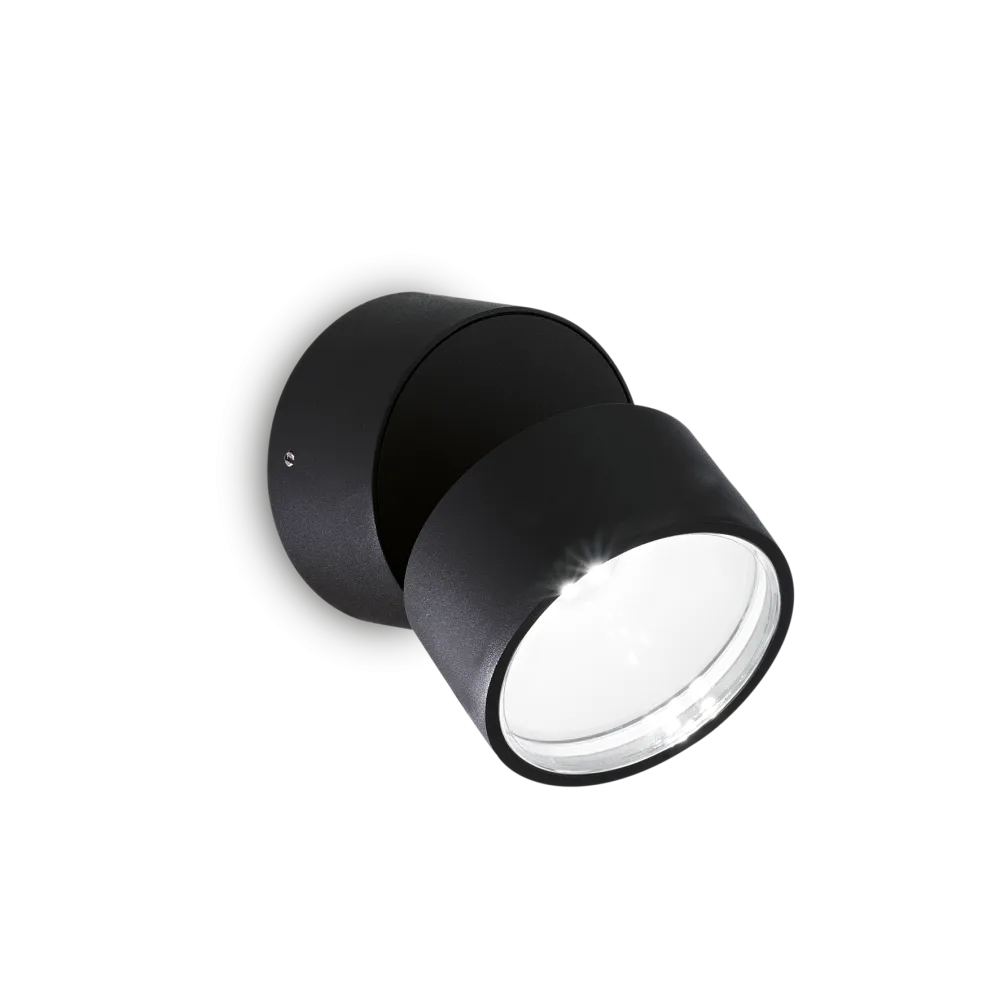 OMEGA AP ROUND NERO 4000K by Ideal Lux