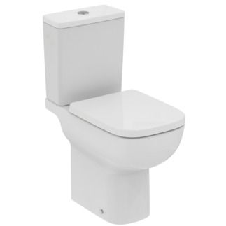 i.life A Close-coupled open bowl 360x665x465 mm, Washdown, horizontal outlet by Ideal Standard