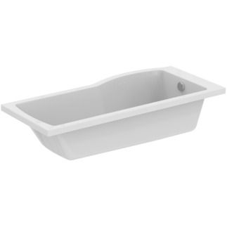 Tempo Special shaped bath 1690x795 mm, no tap hole, with overflow, no waste by Ideal Standard