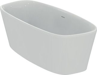 Dea Freestanding bath 1795x795x610 mm, no tap hole, with overflow, no waste by Ideal Standard