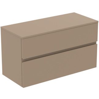 Finesse Basin unit 1002x440x558 mm, 2 drawer by Ideal Standard