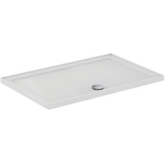 Simplicity Rectangular shower tray 1410x910x50 mm, with waste by Ideal Standard