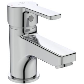 Calista Basin mixer 50x139x121 mm, 102 mm spout projection, 5 l/min (3 bar), no waste by Ideal Standard