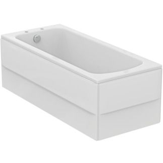 Sandringham 21 Regular bath 1595x695x540 mm, 2 tap holes, with overflow, no waste by Ideal Standard
